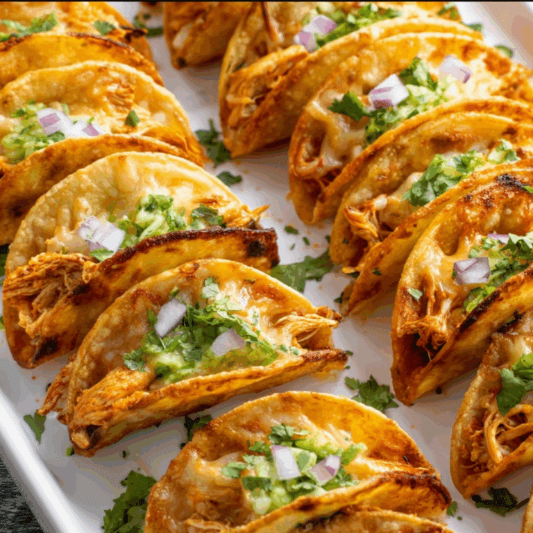 20 Minute Mini Baked Chicken Tacos