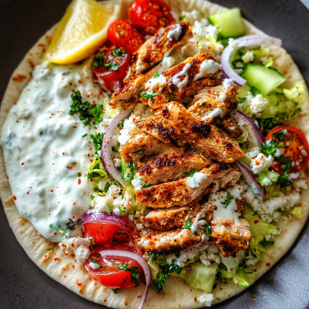 Chicken Gyros Unleashing Flavor in Every Juicy Bite!