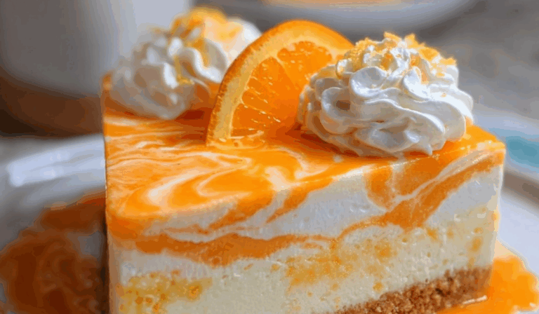 No-Bake Orange Creamsicle Cheesecake: A Summer Dessert Dream Come True