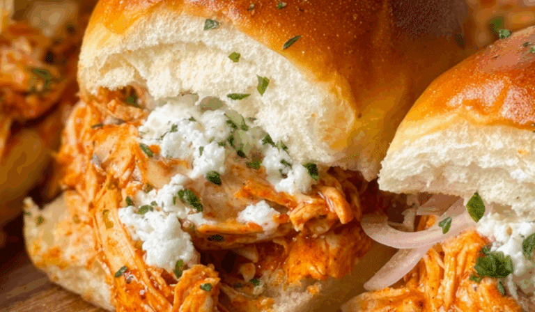 Buffalo Chicken Sliders