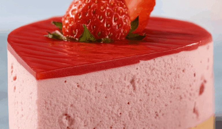 Strawberry Mousse Cake