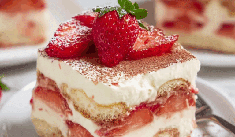 Strawberry Tiramisu