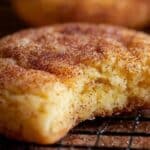Soft Snickerdoodle Cookies freshly baked