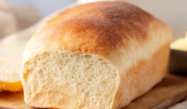 Quick and Easy One Hour Bread fresh from oven
