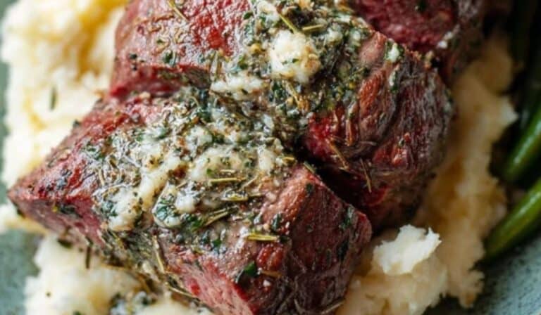 Garlic Butter Beef Tenderloin recipe