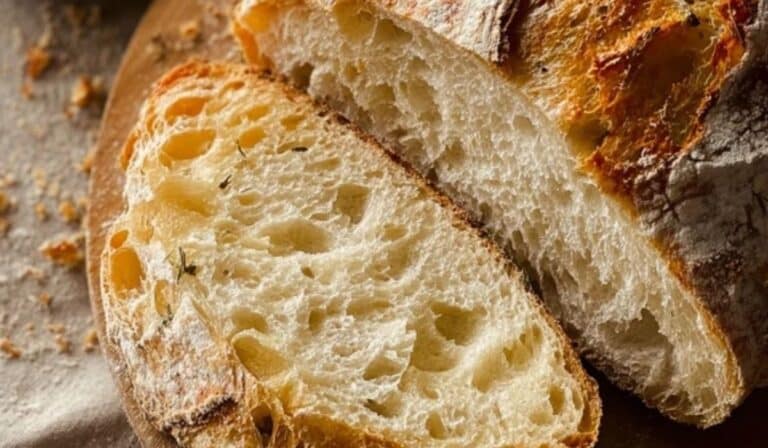 Artisan Bread Recipe fresh rustic loaf with golden crust
