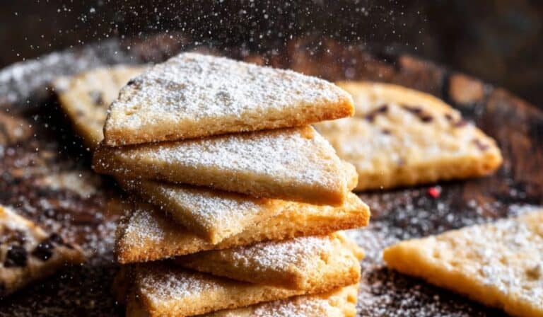 Shortbread cookies recipe golden and buttery
